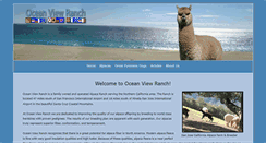 Desktop Screenshot of oceanviewranch.com